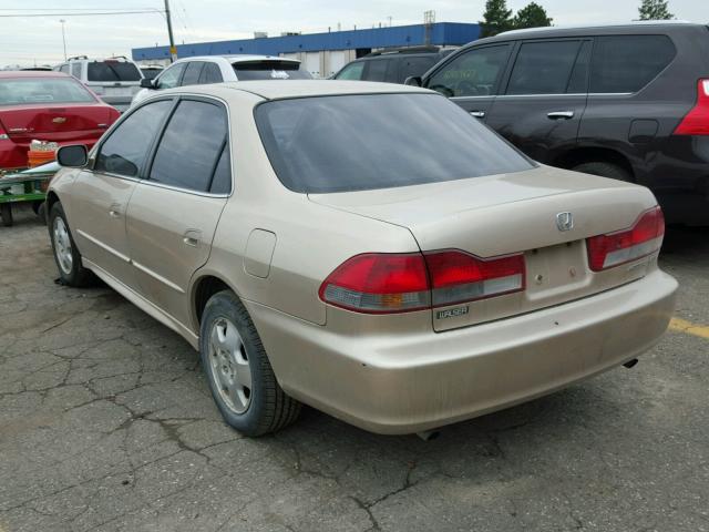 1HGCG16522A047479 - 2002 HONDA ACCORD EX TAN photo 3