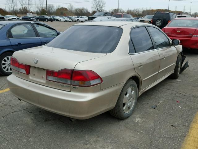 1HGCG16522A047479 - 2002 HONDA ACCORD EX TAN photo 4