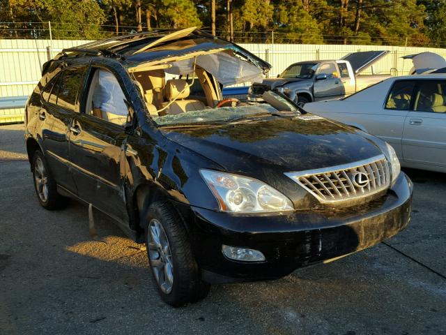 2T2GK31U49C062978 - 2009 LEXUS RX 350 BLACK photo 1