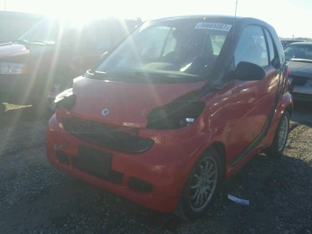 WMEEJ3BA1CK524777 - 2012 SMART FORTWO PUR RED photo 2