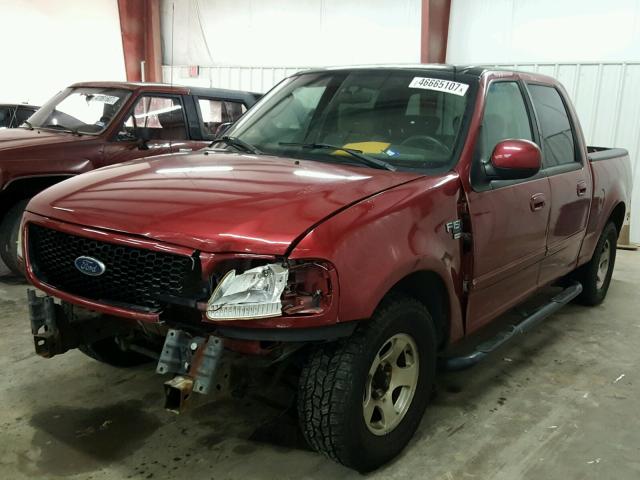 1FTRW07613KD24194 - 2003 FORD F150 SUPER RED photo 2