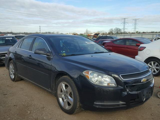 1G1ZH57B89F259715 - 2009 CHEVROLET MALIBU 1LT BLACK photo 1