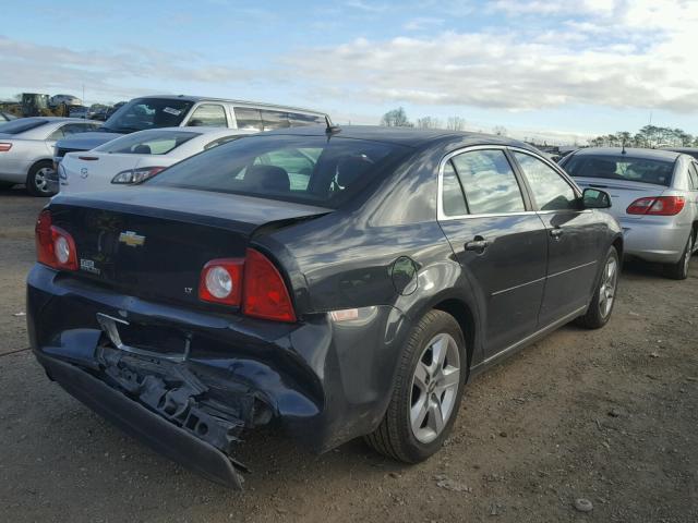 1G1ZH57B89F259715 - 2009 CHEVROLET MALIBU 1LT BLACK photo 4