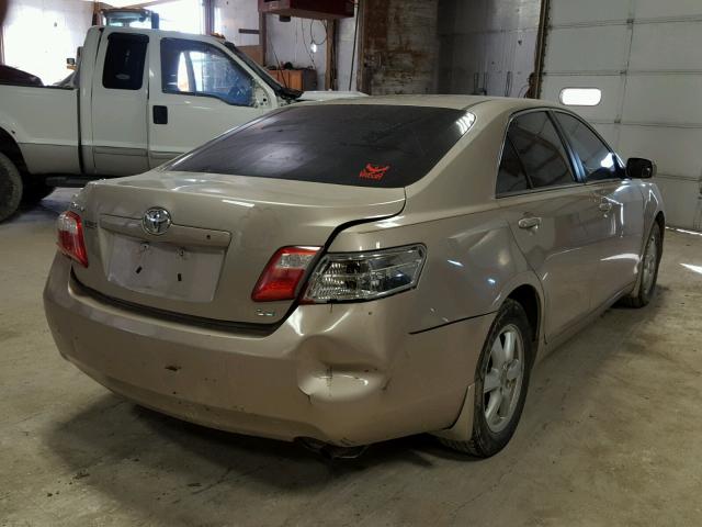 4T1BE46K67U116411 - 2007 TOYOTA CAMRY NEW TAN photo 4