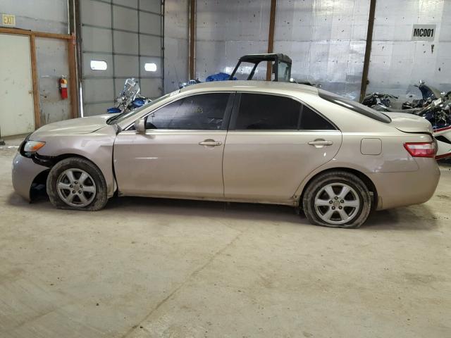 4T1BE46K67U116411 - 2007 TOYOTA CAMRY NEW TAN photo 9