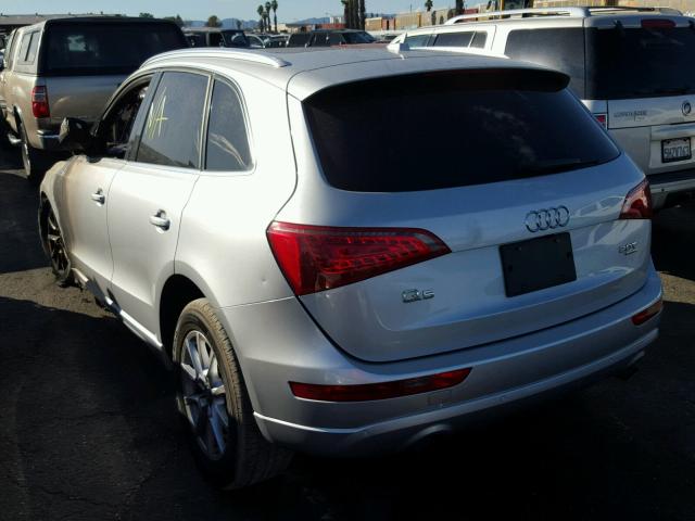 WA1LFAFP1BA053478 - 2011 AUDI Q5 PREMIUM SILVER photo 3