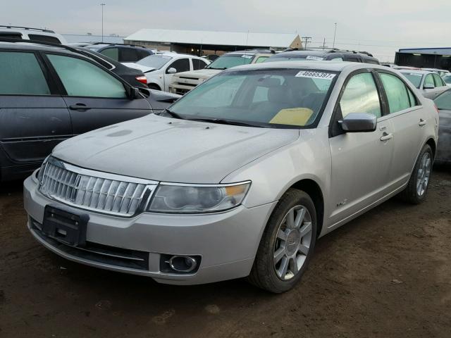 3LNHM28T47R636119 - 2007 LINCOLN MKZ SILVER photo 2