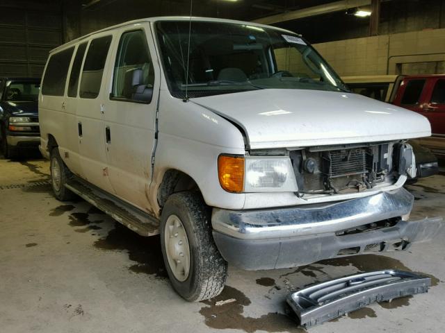 1FBNE31LX5HB47523 - 2005 FORD ECONOLINE WHITE photo 1