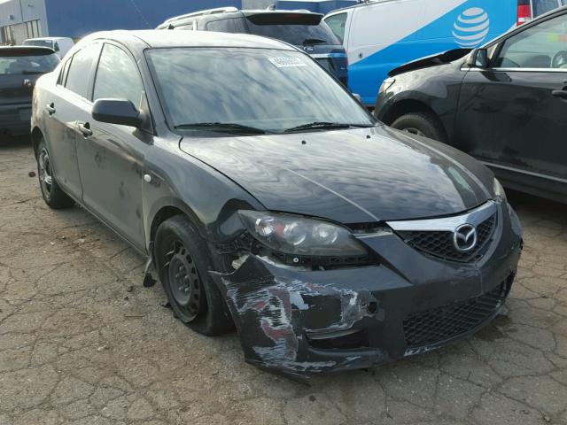 JM1BK32F781172585 - 2008 MAZDA 3 I BLACK photo 1