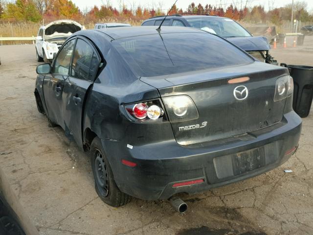 JM1BK32F781172585 - 2008 MAZDA 3 I BLACK photo 3