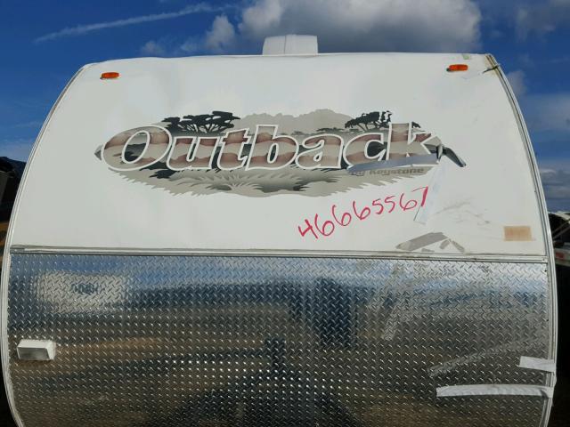 4YDT31R256G919701 - 2006 OTHR OUTBACK WHITE photo 8