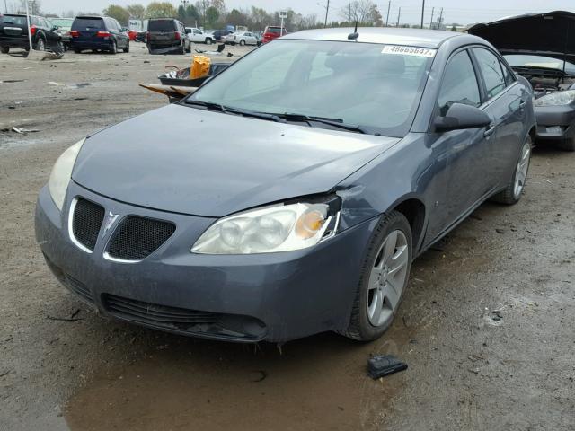 1G2ZG57B784260380 - 2008 PONTIAC G6 BASE GRAY photo 2