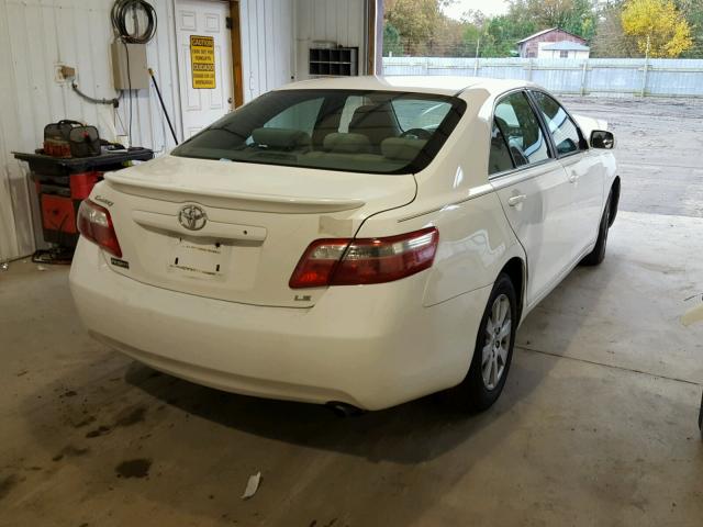 4T1BE46K87U651045 - 2007 TOYOTA CAMRY NEW WHITE photo 4