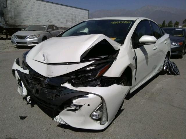 JTDKARFP6H3034047 - 2017 TOYOTA PRIUS PRIM თეთრი ფოტო 2