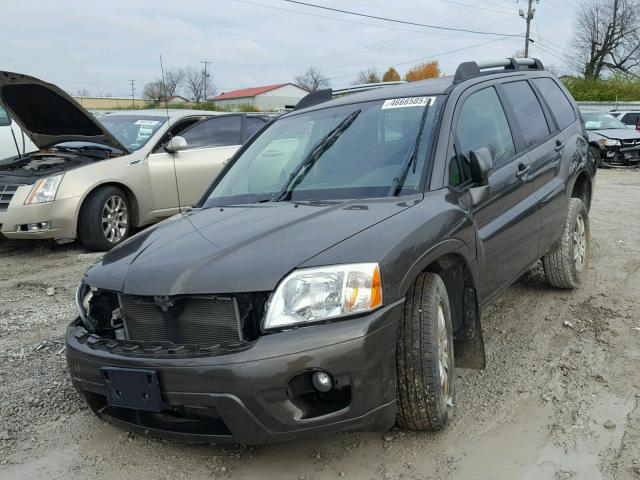 4A4JN2AS0BE032866 - 2011 MITSUBISHI ENDEAVOR BROWN photo 2