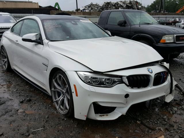 WBS3R9C59GK338440 - 2016 BMW M4 WHITE photo 1