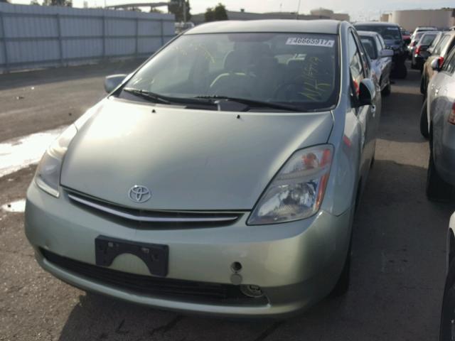 JTDKB20U183300934 - 2008 TOYOTA PRIUS GREEN photo 2