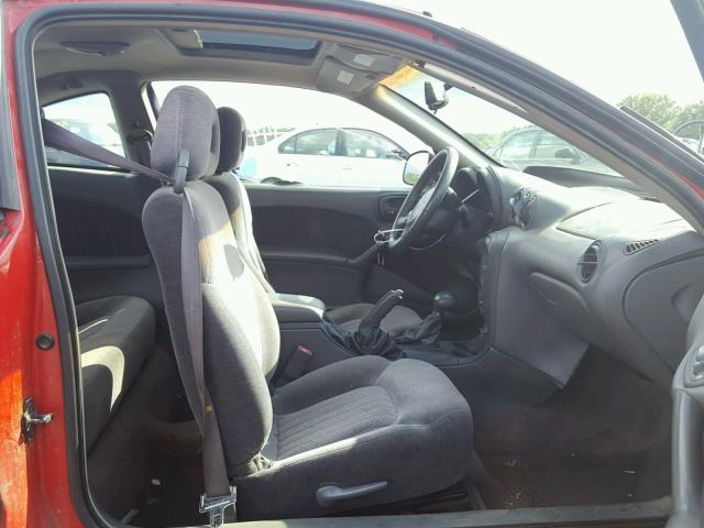 1G2NE12E6XM761886 - 1999 PONTIAC GRAND AM S წითელი ფოტო 5