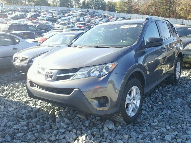 2T3BFREV0DW030469 - 2013 TOYOTA RAV4 LE Boz foto 2