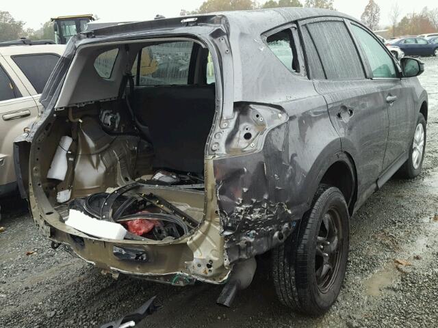 2T3BFREV0DW030469 - 2013 TOYOTA RAV4 LE GRAY photo 4