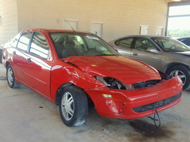 1FAFP343X4W165770 - 2004 FORD FOCUS SE C RED photo 1