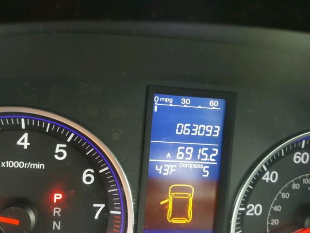 JHLRE4H54BC000006 - 2011 HONDA CR-V EX ნაცრისფერი ფოტო 8