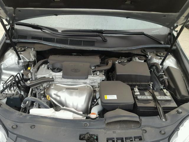 4T4BF1FK6GR554203 - 2016 TOYOTA CAMRY LE ნაცრისფერი ფოტო 7