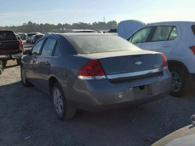 2G1WB58N289274814 - 2008 CHEVROLET IMPALA LS GRAY photo 3