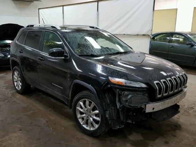 1C4PJMDB2EW214619 - 2014 JEEP CHEROKEE L BLACK photo 1