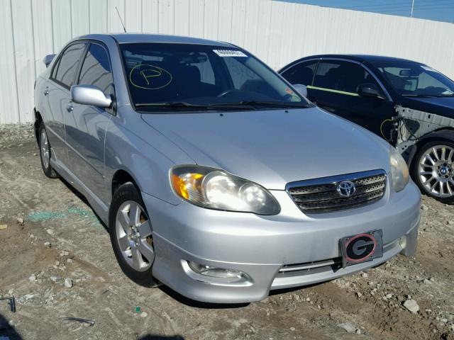 2T1BR32E17C809256 - 2007 TOYOTA COROLLA CE SILVER photo 1