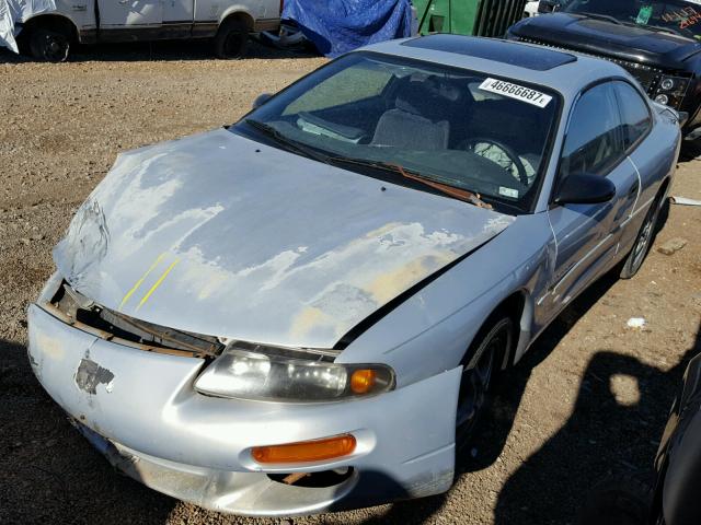 4B3AU42Y4VE148987 - 1997 DODGE AVENGER BA SILVER photo 2