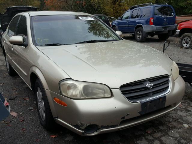 JN1CA31D7YT724116 - 2000 NISSAN MAXIMA GLE GOLD photo 1