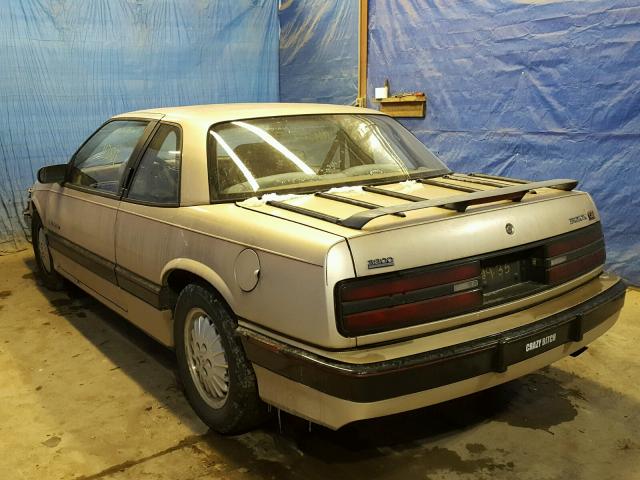 2G4WF14L6P1453925 - 1993 BUICK REGAL GRAN TAN photo 3