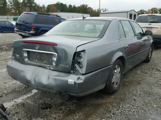 1G6KD57Y75U239201 - 2005 CADILLAC DEVILLE GRAY photo 4