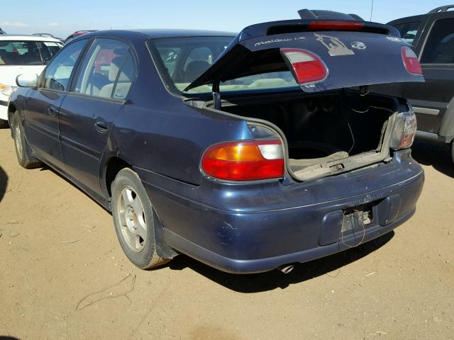 1G1NE52J616101268 - 2001 CHEVROLET MALIBU LS Mavi foto 3
