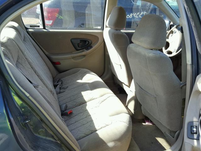 1G1NE52J616101268 - 2001 CHEVROLET MALIBU LS Mavi foto 6