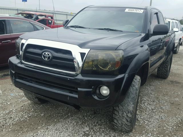 5TEUU42NX6Z212774 - 2006 TOYOTA TACOMA ACC BLACK photo 2