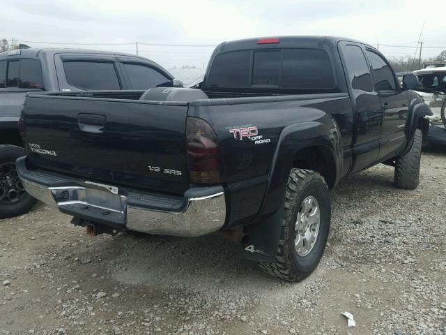 5TEUU42NX6Z212774 - 2006 TOYOTA TACOMA ACC BLACK photo 4