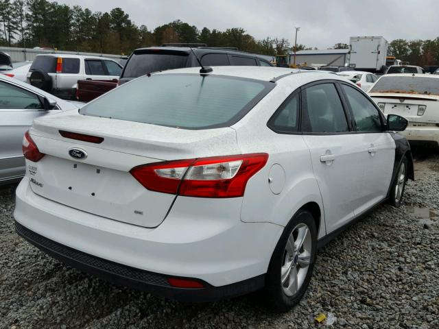 1FADP3F22EL225183 - 2014 FORD FOCUS SE WHITE photo 4