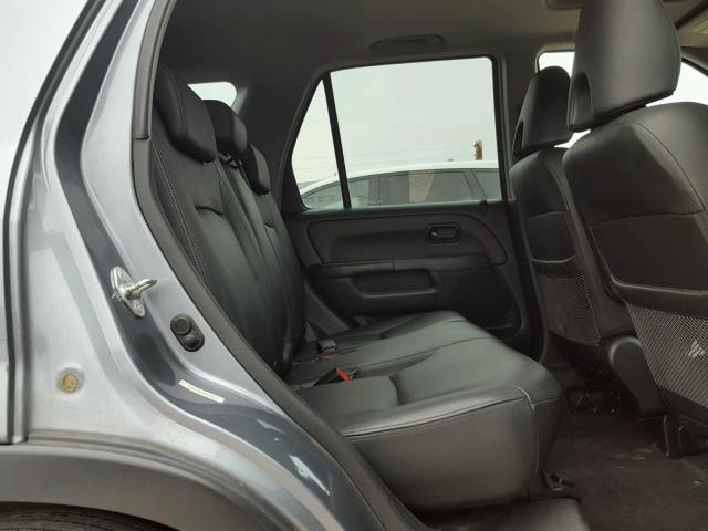 SHSRD78985U320675 - 2005 HONDA CR-V SE GRAY photo 6