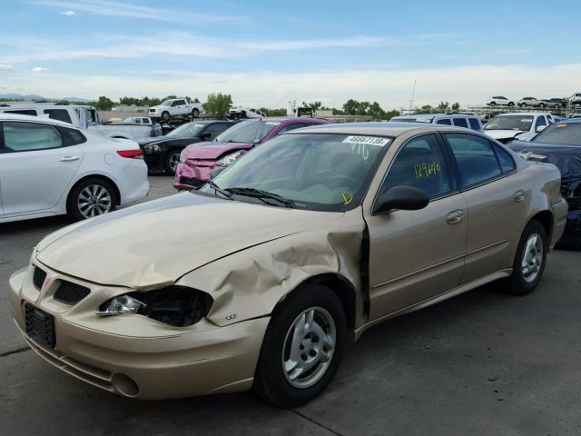 1G2NE52E05M237928 - 2005 PONTIAC GRAND AM S GOLD photo 2