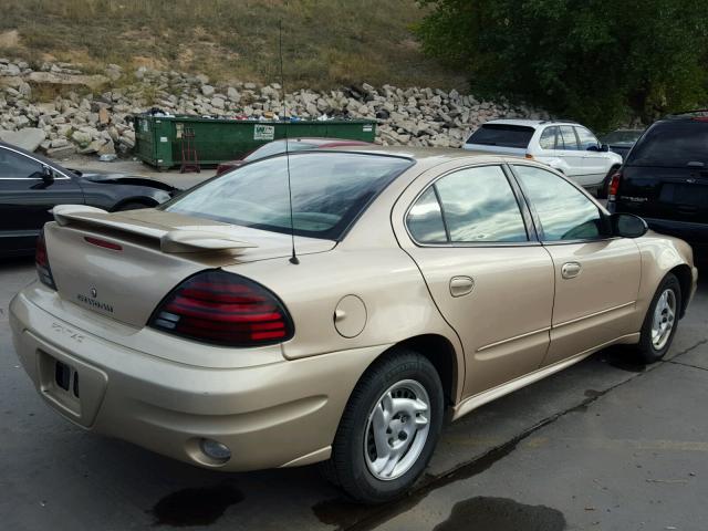 1G2NE52E05M237928 - 2005 PONTIAC GRAND AM S GOLD photo 4