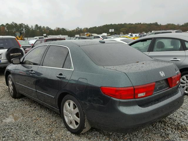 1HGCM66575A040683 - 2005 HONDA ACCORD EX GREEN photo 3