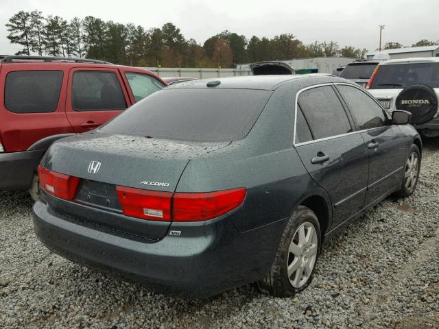 1HGCM66575A040683 - 2005 HONDA ACCORD EX GREEN photo 4