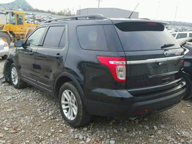 1FM5K7B87FGA61191 - 2015 FORD EXPLORER BLACK photo 3