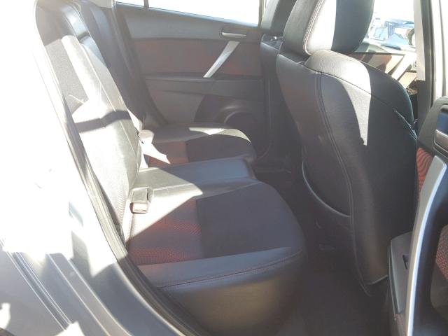 JM1BL1L45D1825262 - 2013 MAZDA SPEED 3 SILVER photo 6