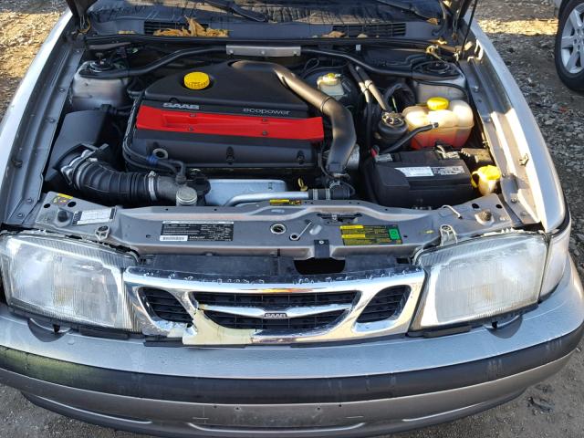 YS3DF58KX22010098 - 2002 SAAB 9-3 SE SILVER photo 7