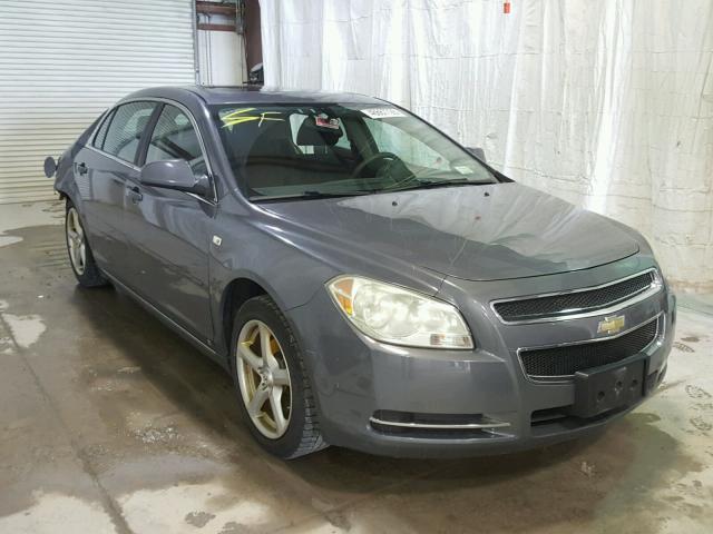 1G1ZH57B584212314 - 2008 CHEVROLET MALIBU 1LT ნაცრისფერი ფოტო 1