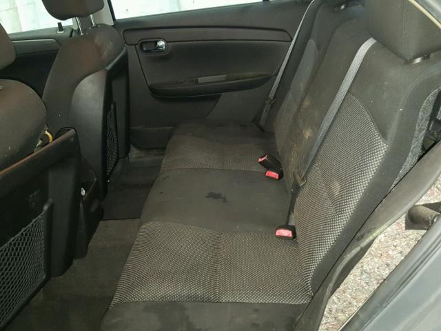 1G1ZH57B584212314 - 2008 CHEVROLET MALIBU 1LT ნაცრისფერი ფოტო 6