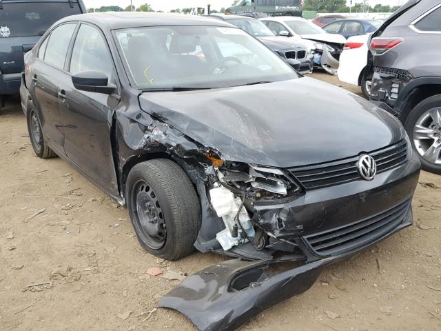 3VW2K7AJ7CM342532 - 2012 VOLKSWAGEN JETTA BASE 黑色 照片 1